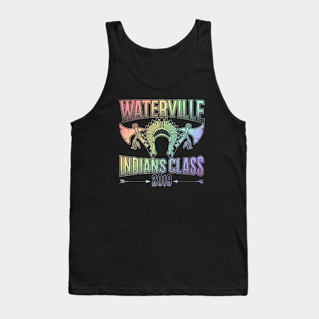 Waterville Indians Class of 2019 Student Gift Tank Top by stockwell315designs